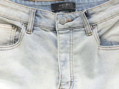 Calça AMIRI White Star Denim