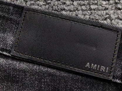 Calça Jeans AMIRI Distressed Black