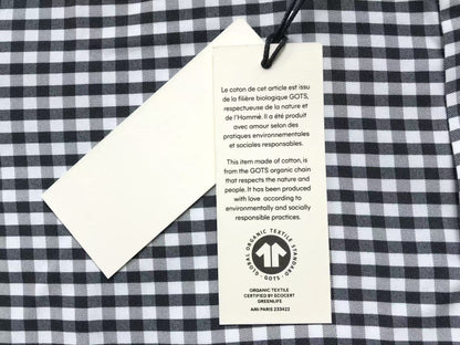 Camisa AMI Paris Gingham Mini Heart