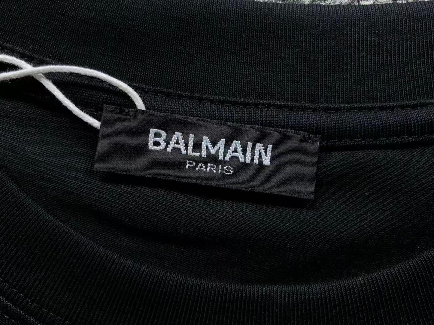 Camiseta Balmain Script Logo