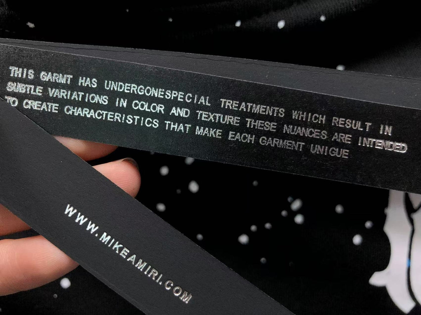 Moletom AMIRI Galaxy Paint Hoodie