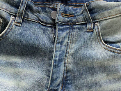 Bermuda Jeans AMIRI Vintage Bleach Distressed