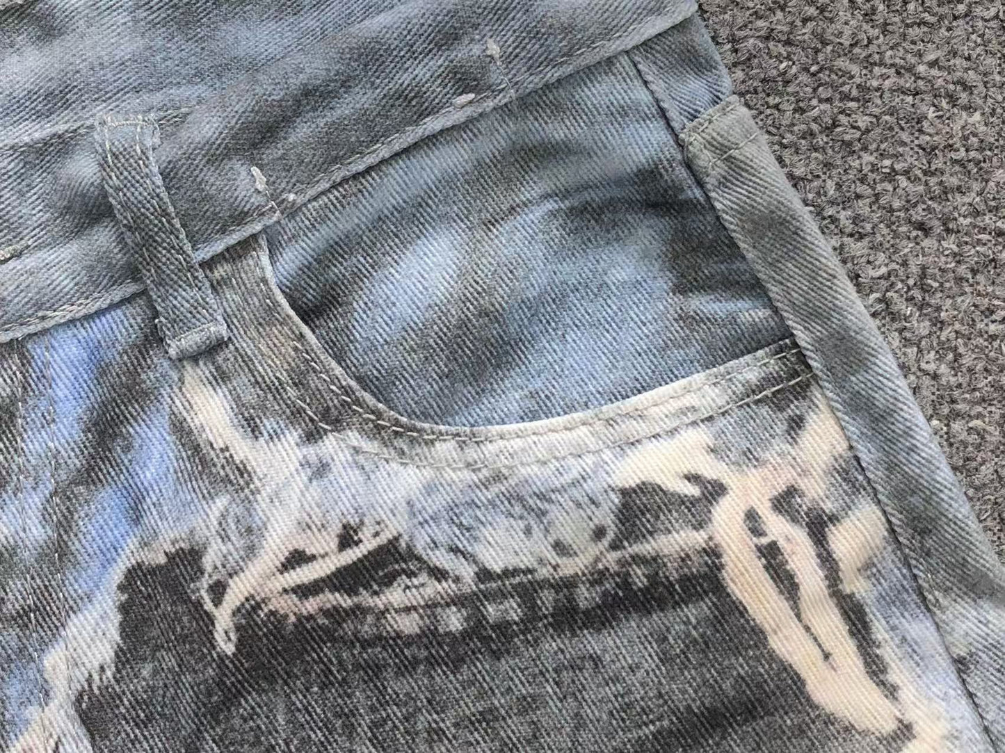 Calça Acne Studios Heavy Distressed Jeans