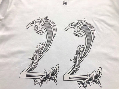 Camiseta AMIRI 22 Baroque Numbe