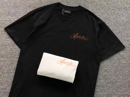 Camiseta AMIRI Vintage Script Back Logo