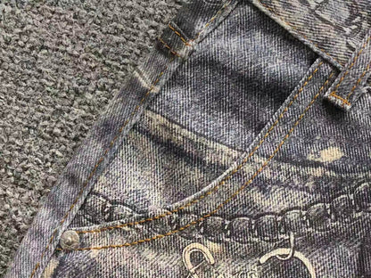 Calça Acne Studios Trashcore Accessory Jeans