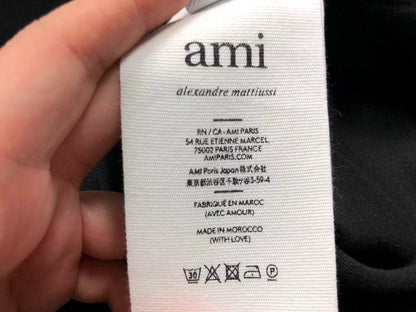 Moletom AMI Paris Ami de Cœur Script Logo Crewneck