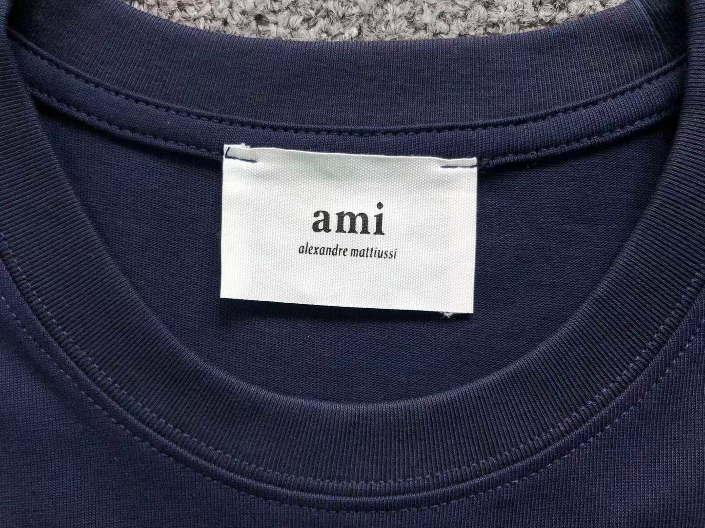 Camiseta AMI Paris Varsity Logo College