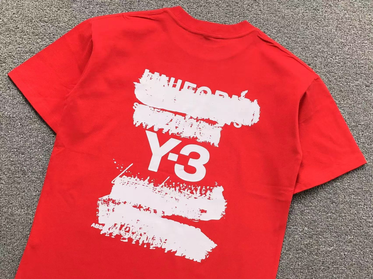 Camiseta Adidas Y-3 Distressed Brush