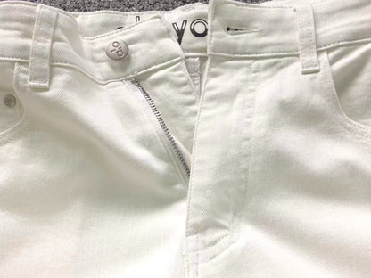 Calça ALO jeans reta branco