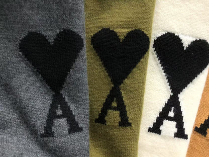 Suéter AMI Paris Polo Knit