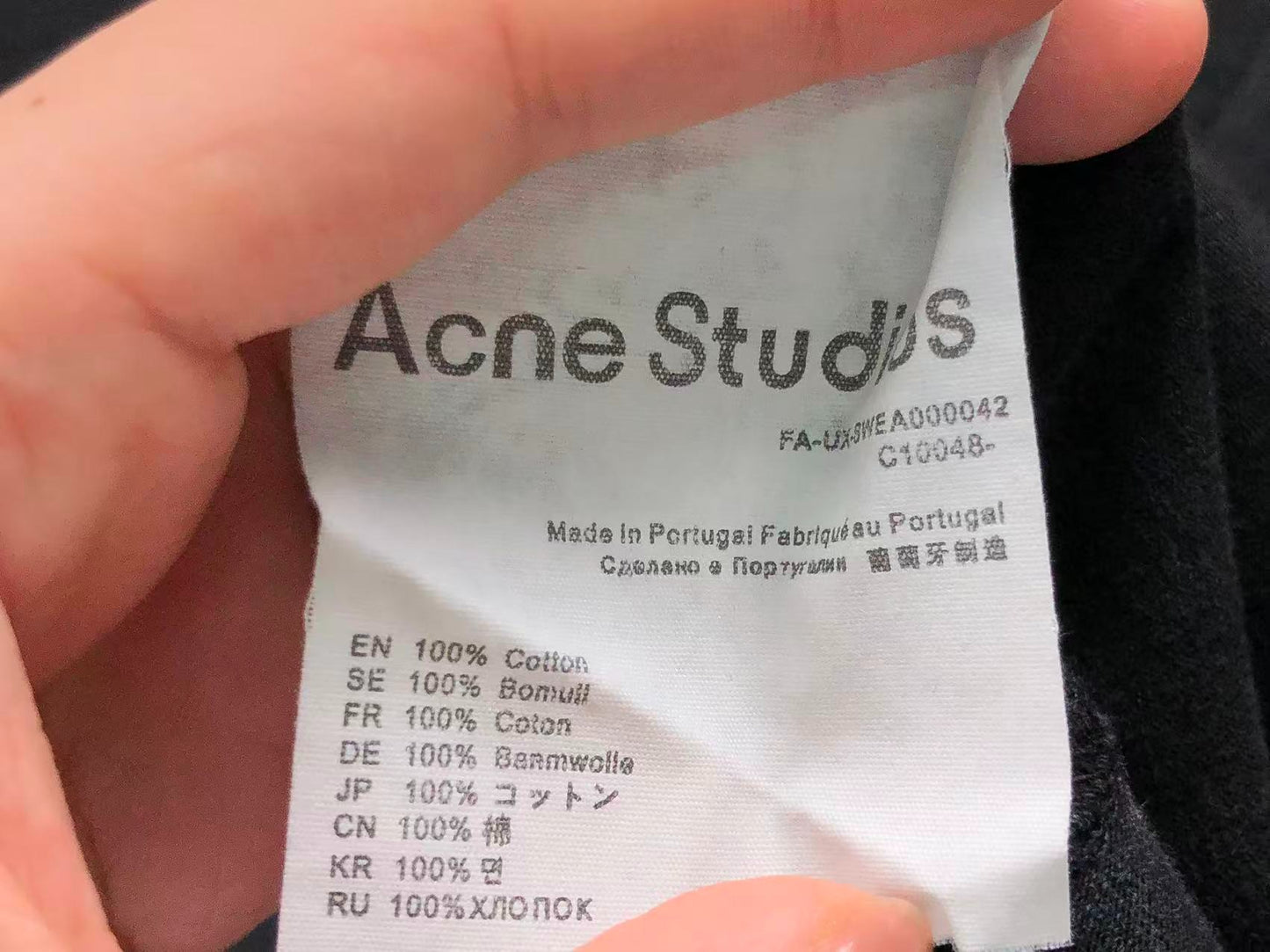 Camiseta Acne Studios Modern Icon Graphic