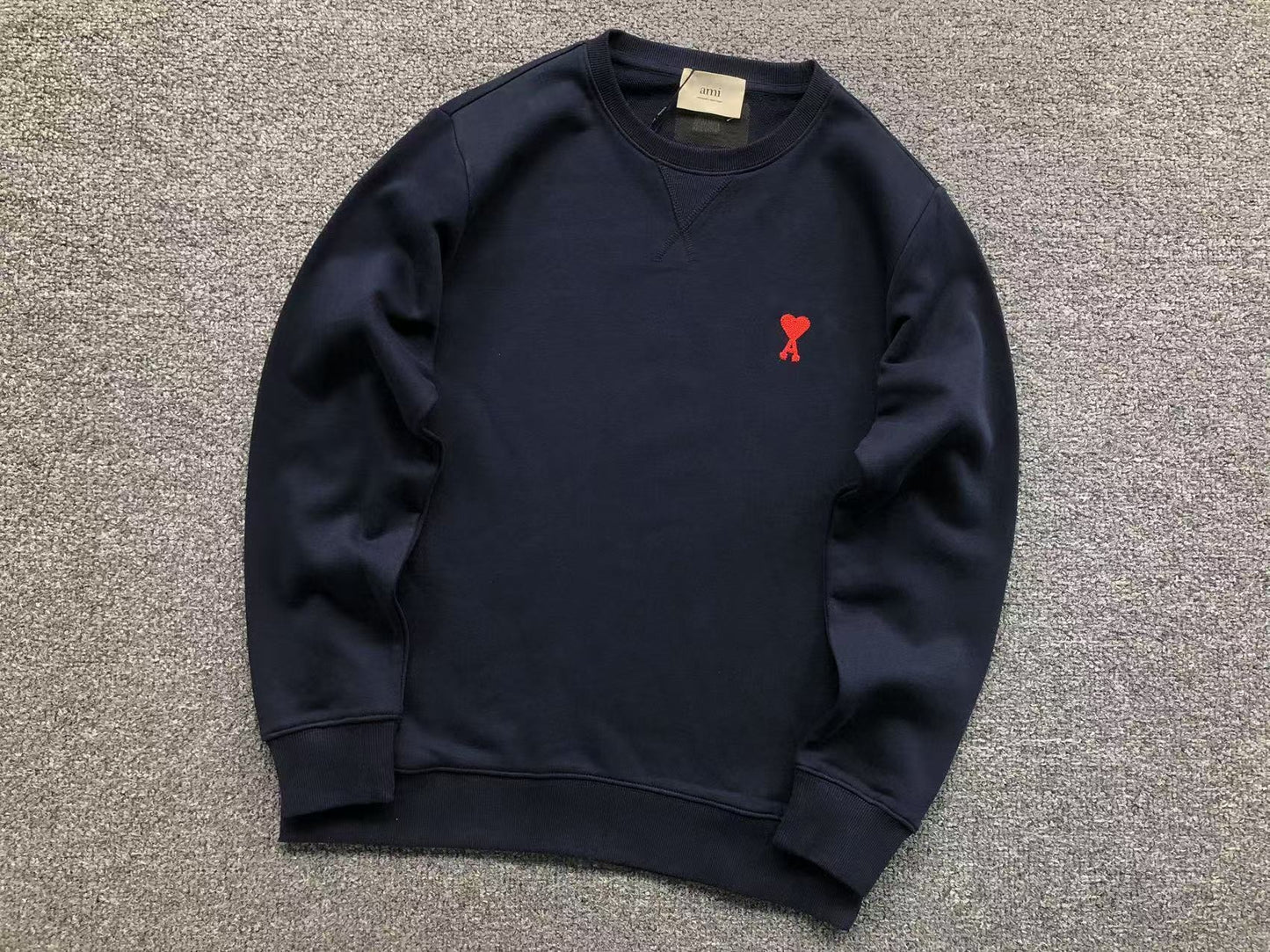 Moletom AMI Paris Crewneck Logo Ami de Cœur
