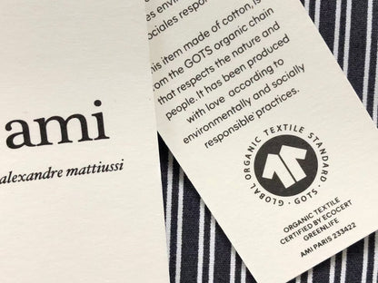 Camisa AMI Paris Clean Stripe Classic