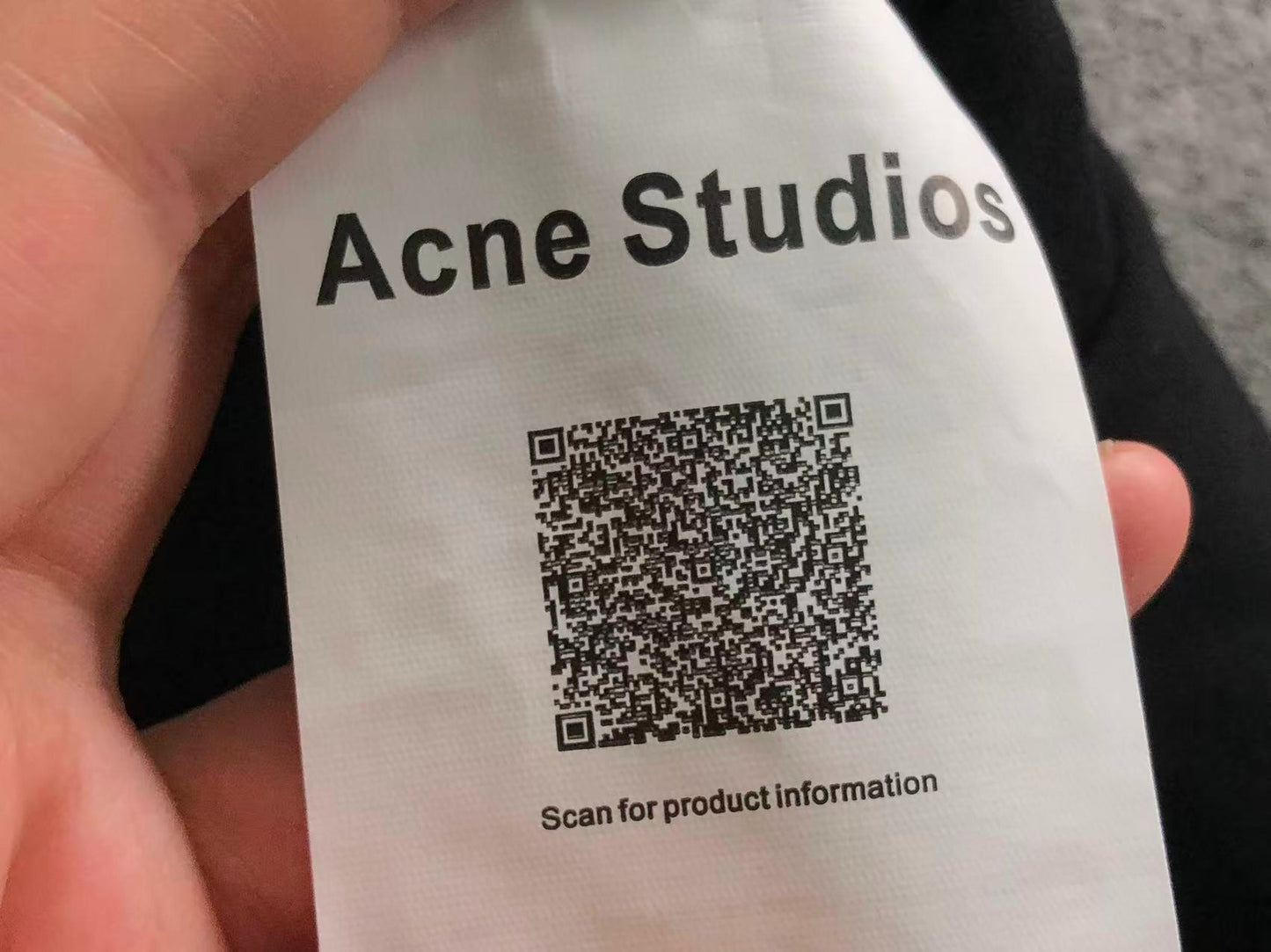 Camiseta Acne Studios Mono Circle Logo