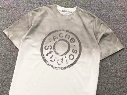 Camiseta Acne Studios Worn Circle Graphic