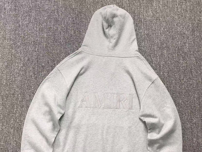 Moletom AMIRI Embossed Back Logo Hoodie