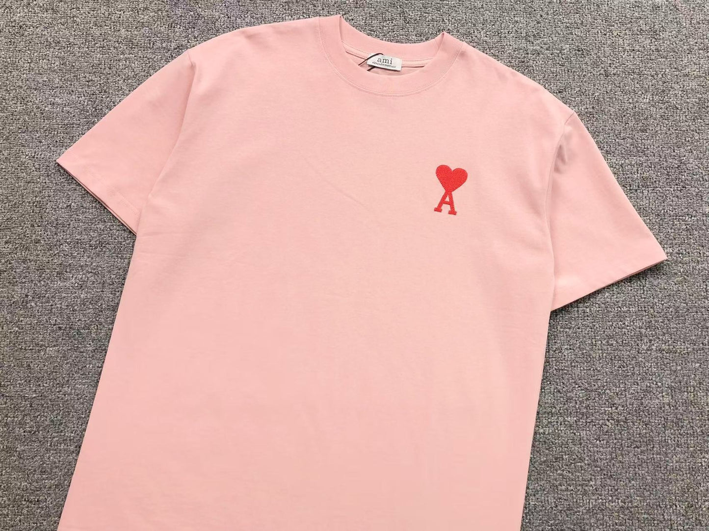 Camiseta AMI Paris Mini Heart Logo Classic