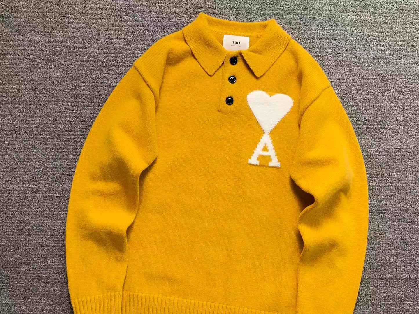 Suéter AMI Paris Polo Knit Essential