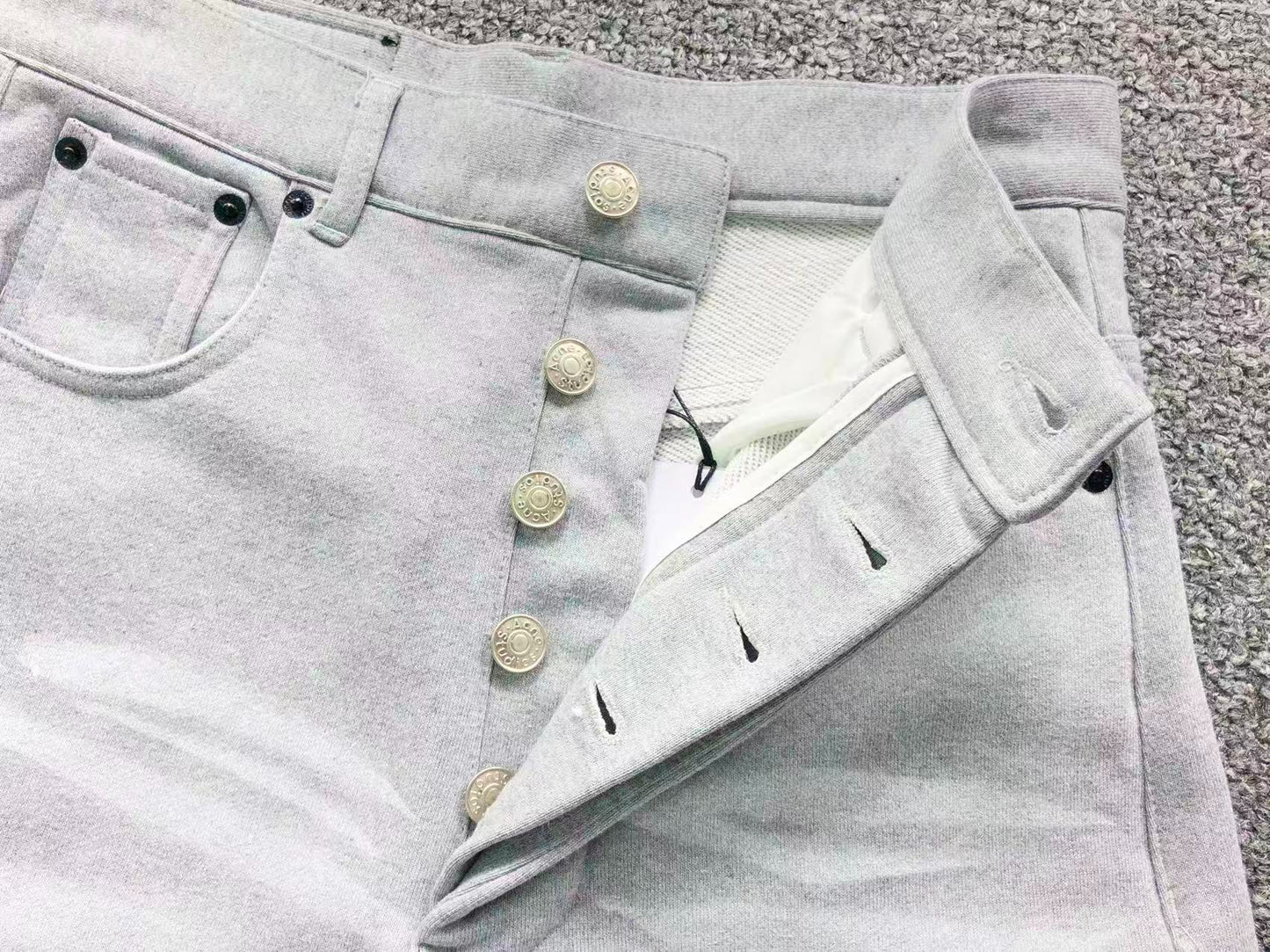 Calça Acne Studios Studio Grey Sweatpants