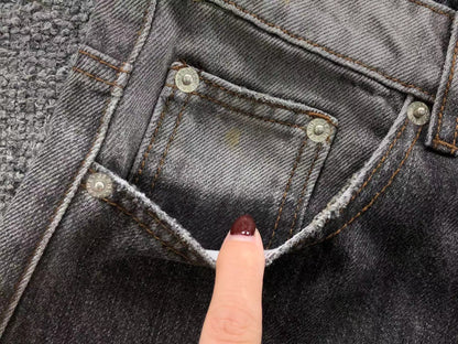 Calça Acne Studios Washed Baggy Denim