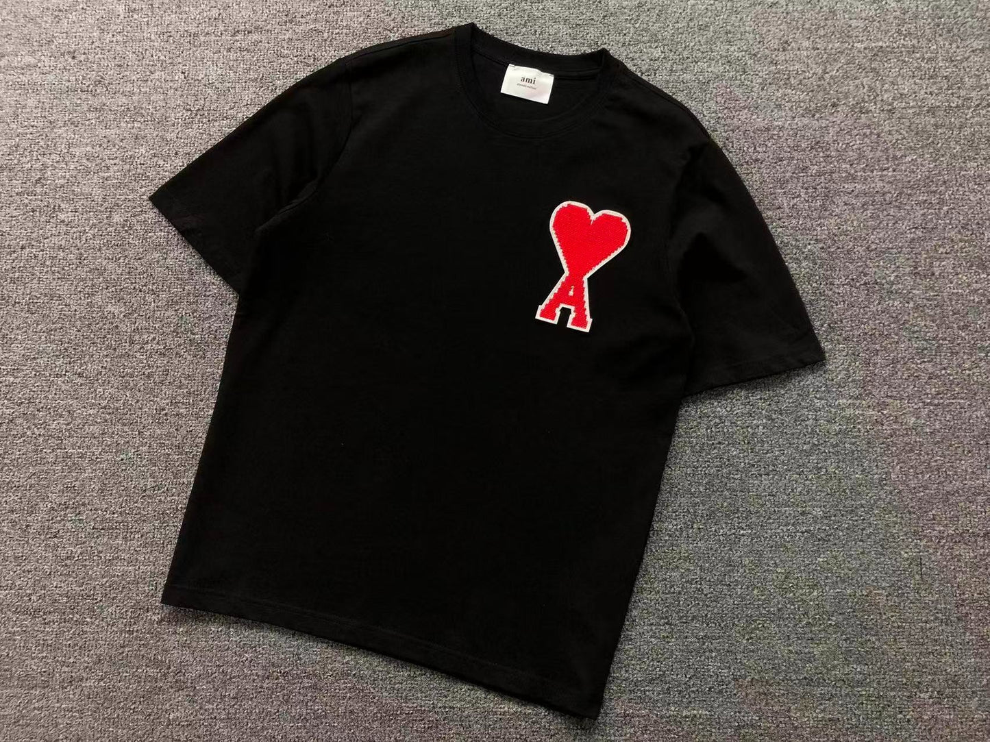 Camiseta AMI Paris Big Heart Logo Classic