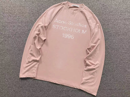 Camsieta Acne Studios Stockholm 1996 Rib Long Sleeve