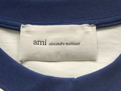 Camiseta AMI Paris Raglan Logo Coração