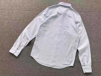 Camisa AMI Paris Striped Mini Heart Premium