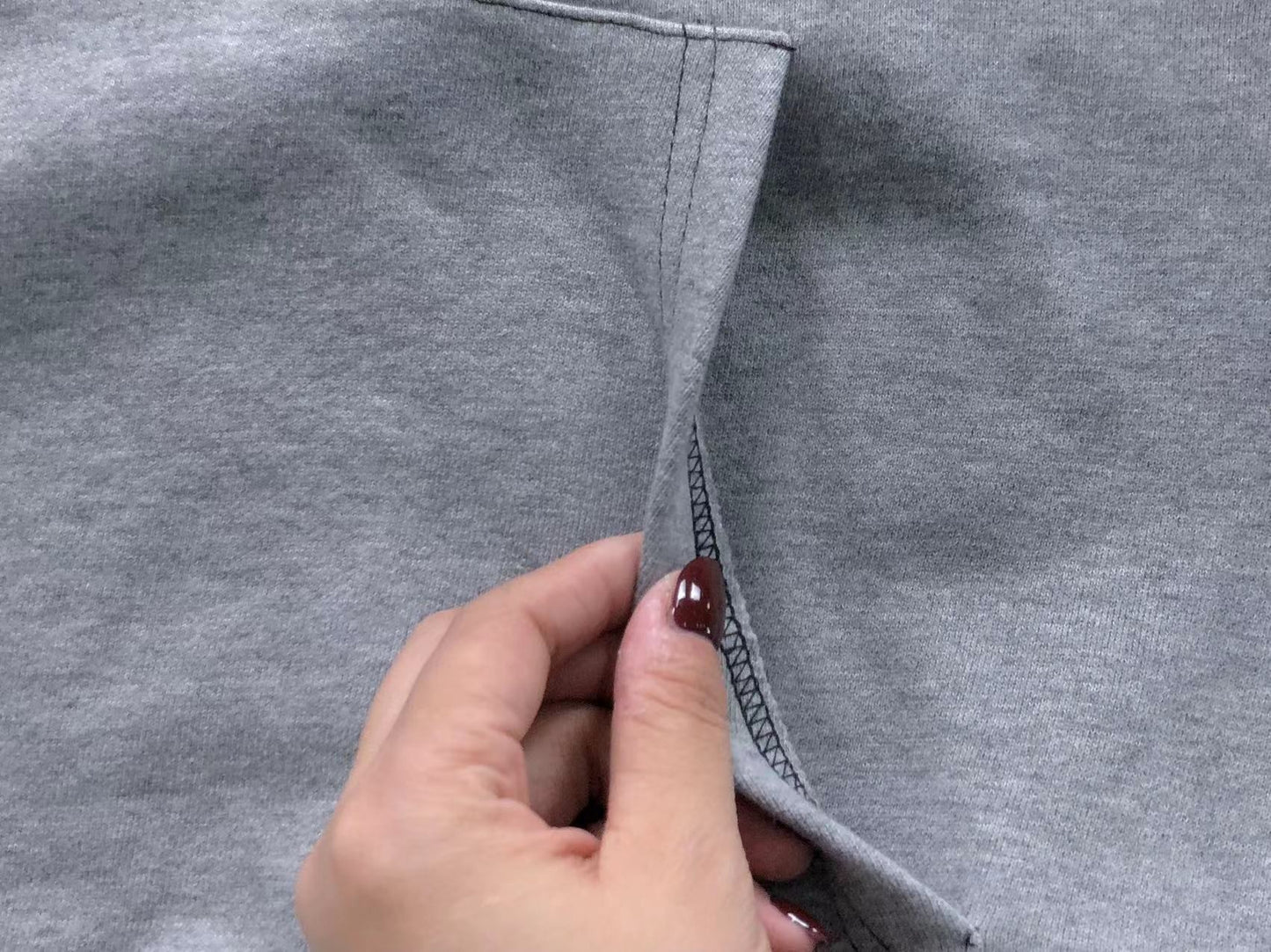 Moletom AMI Paris Logo Script Minimal
