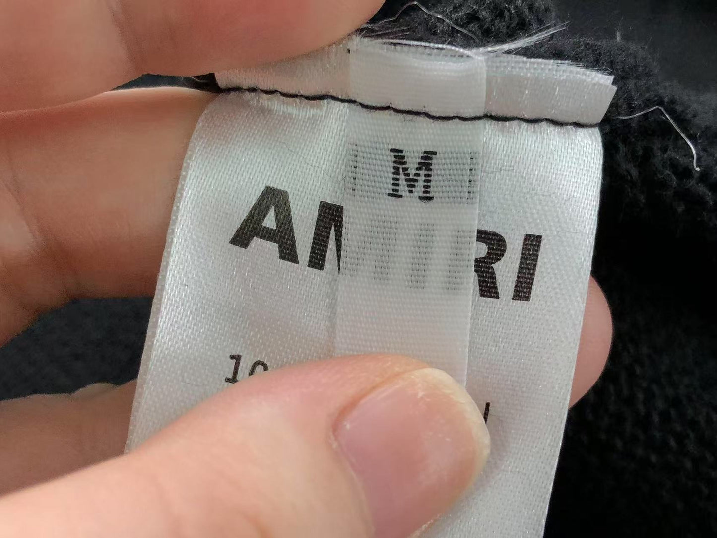 Suéter AMIRI Brush Logo Knit