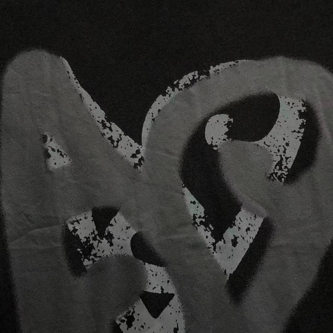 Camiseta Acne Studios Spray Heart