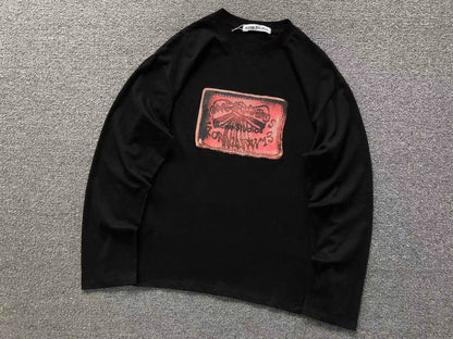 Camiseta Acne Studios Distressed Patch Tee