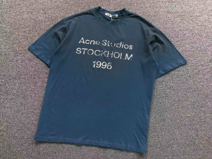 Camiseta Acne Studios Stockholm 1996 Vintage Logo