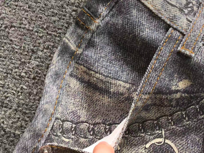 Calça Acne Studios Trashcore Accessory Jeans