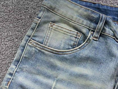 Bermuda Jeans AMIRI Vintage Bleach Distressed