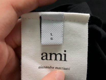 Camiseta AMI Paris Outline Heart Minimal