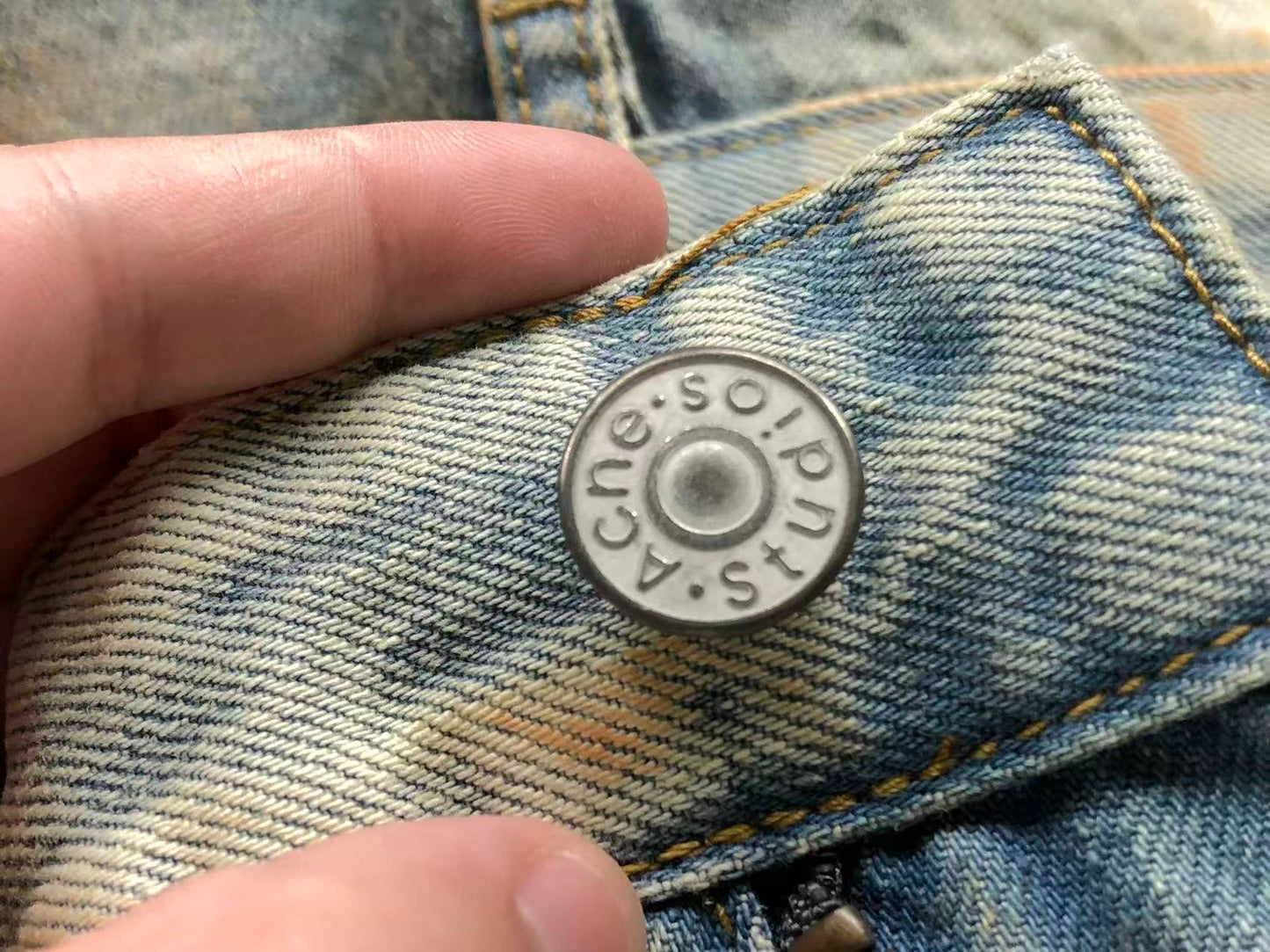 Calça Acne Studios Vintage Earthwash Jeans