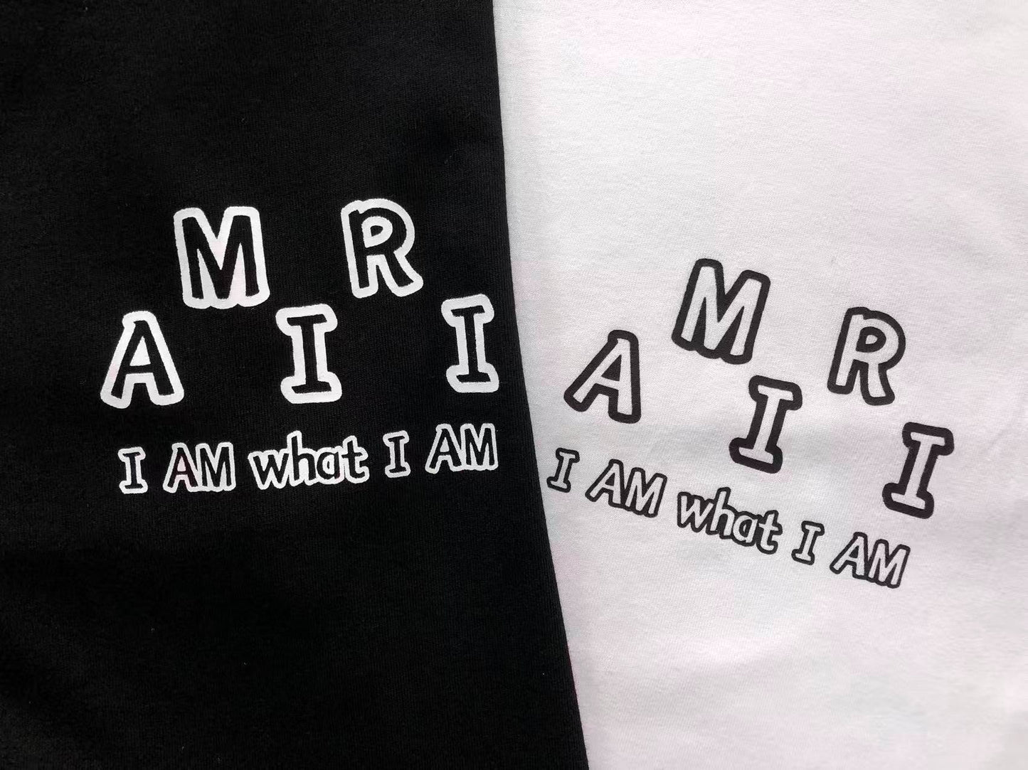 Camiseta AMIRI I Am What I Am Rain