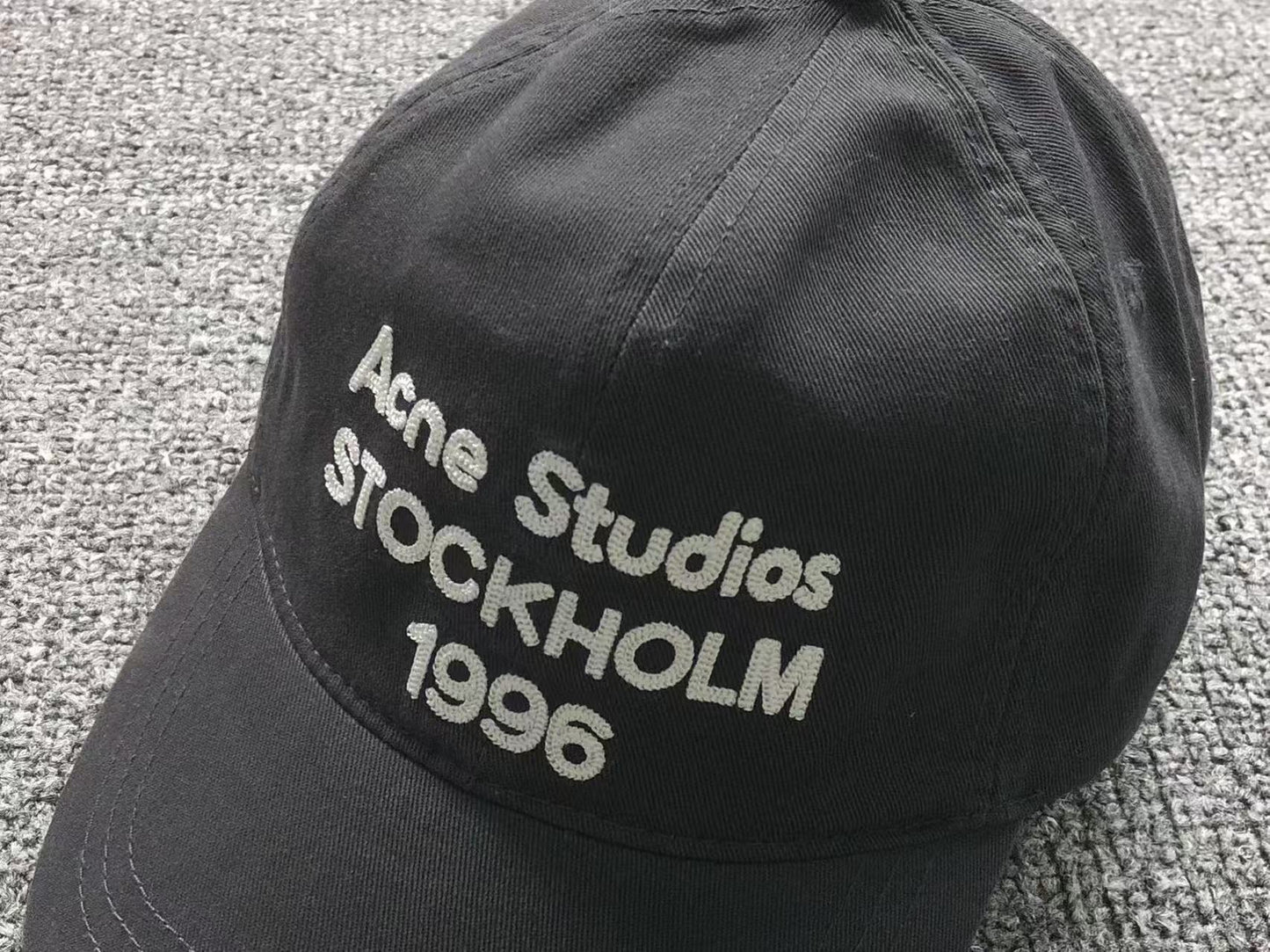 Boné Acne Studios Stockholm 1996 single