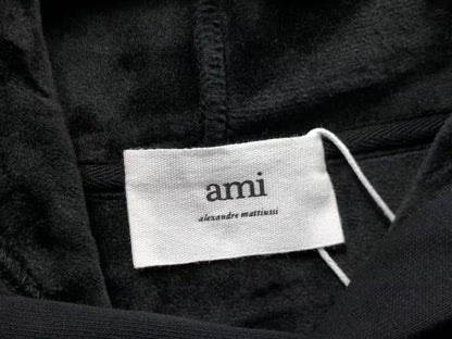 Moletom AMI Paris Ami de Cœur Script Logo Hoodie