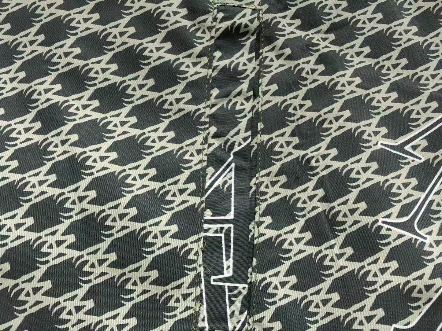 Jaqueta AMIRI Monogram Houndstooth Zip