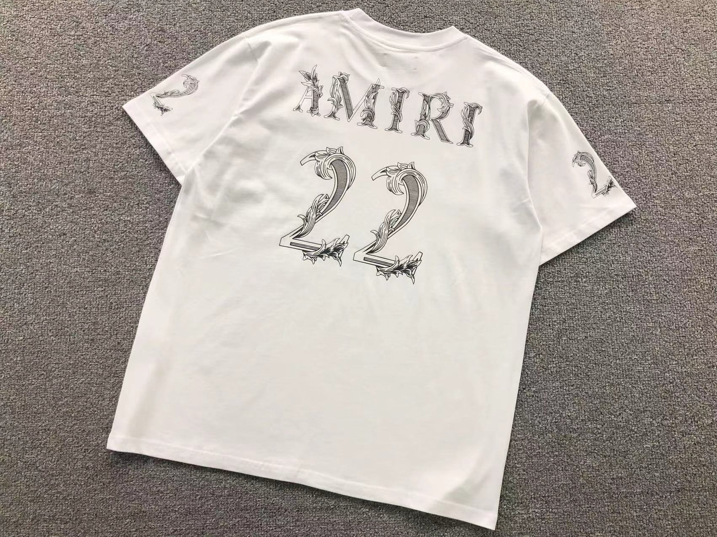 Camiseta AMIRI 22 Baroque Numbe