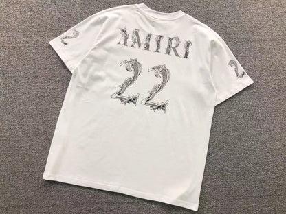 Camiseta AMIRI 22 Baroque Numbe