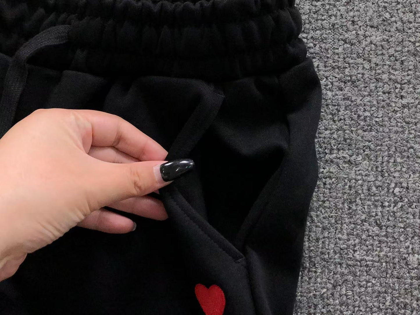 Calça Jogger AMI Paris Essential Moletom