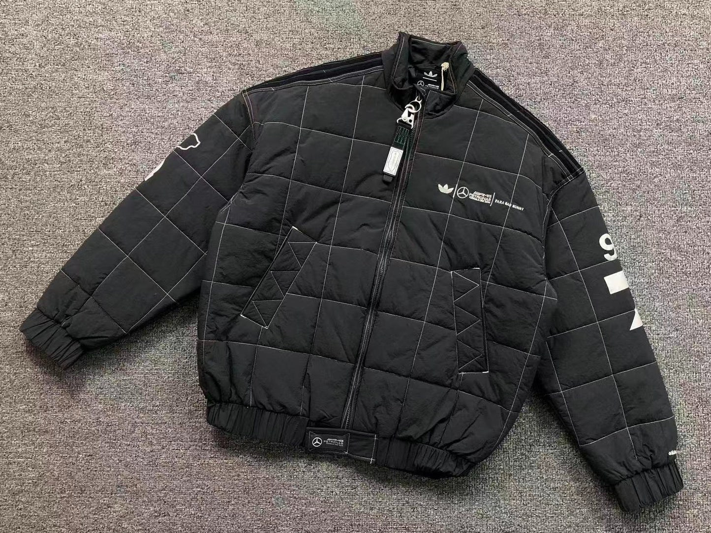 Jaqueta Mercedes AMG Petronas Racing Puffer Black