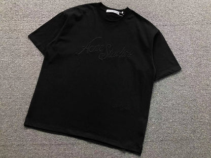 Camiseta Acne Studios Embroidered Script Logo