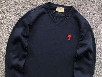 Moletom AMI Paris Crewneck Logo Ami de Cœur