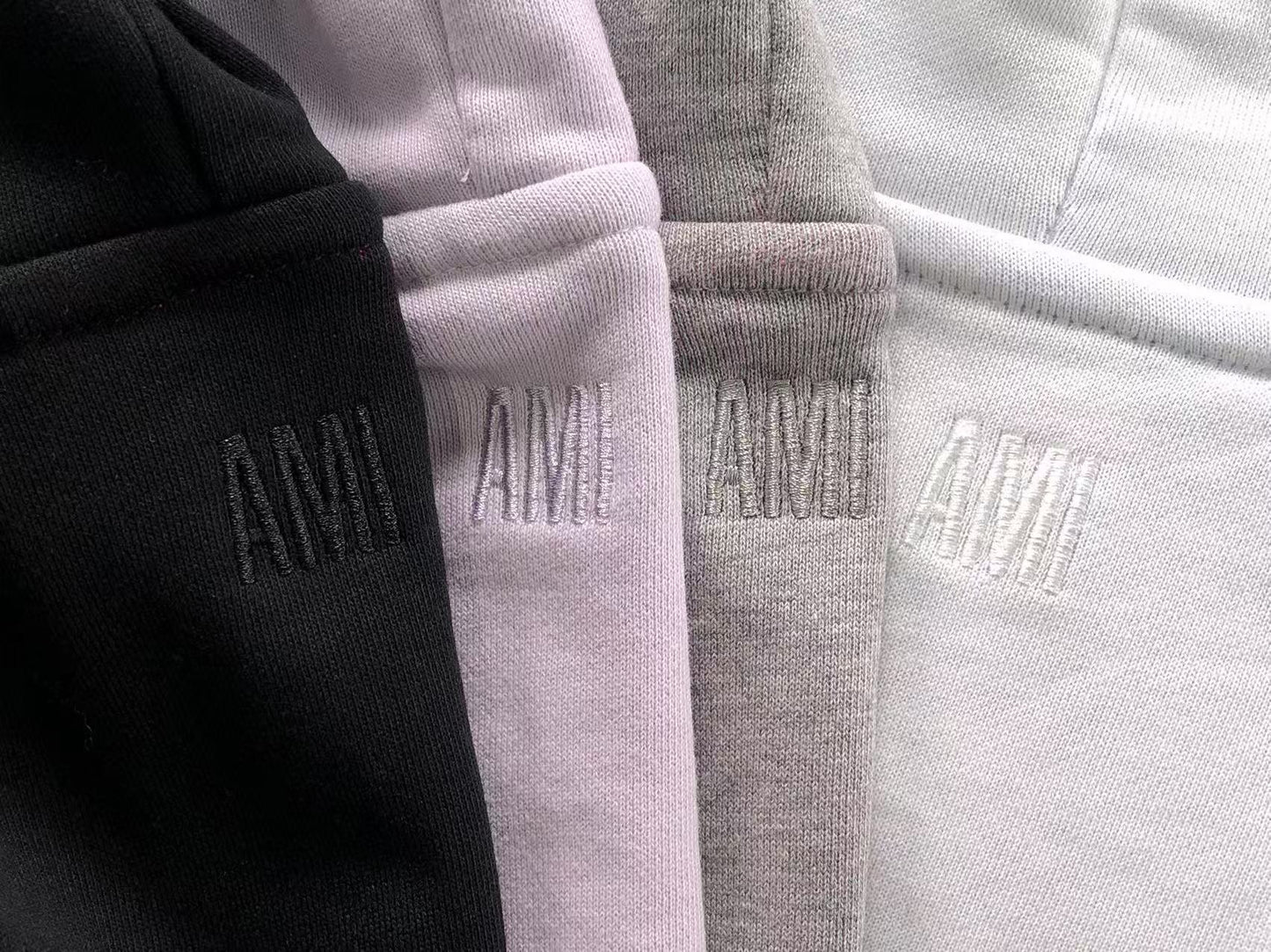 Moletom AMI Paris Ami de Cœur Contrast Zip Hoodie