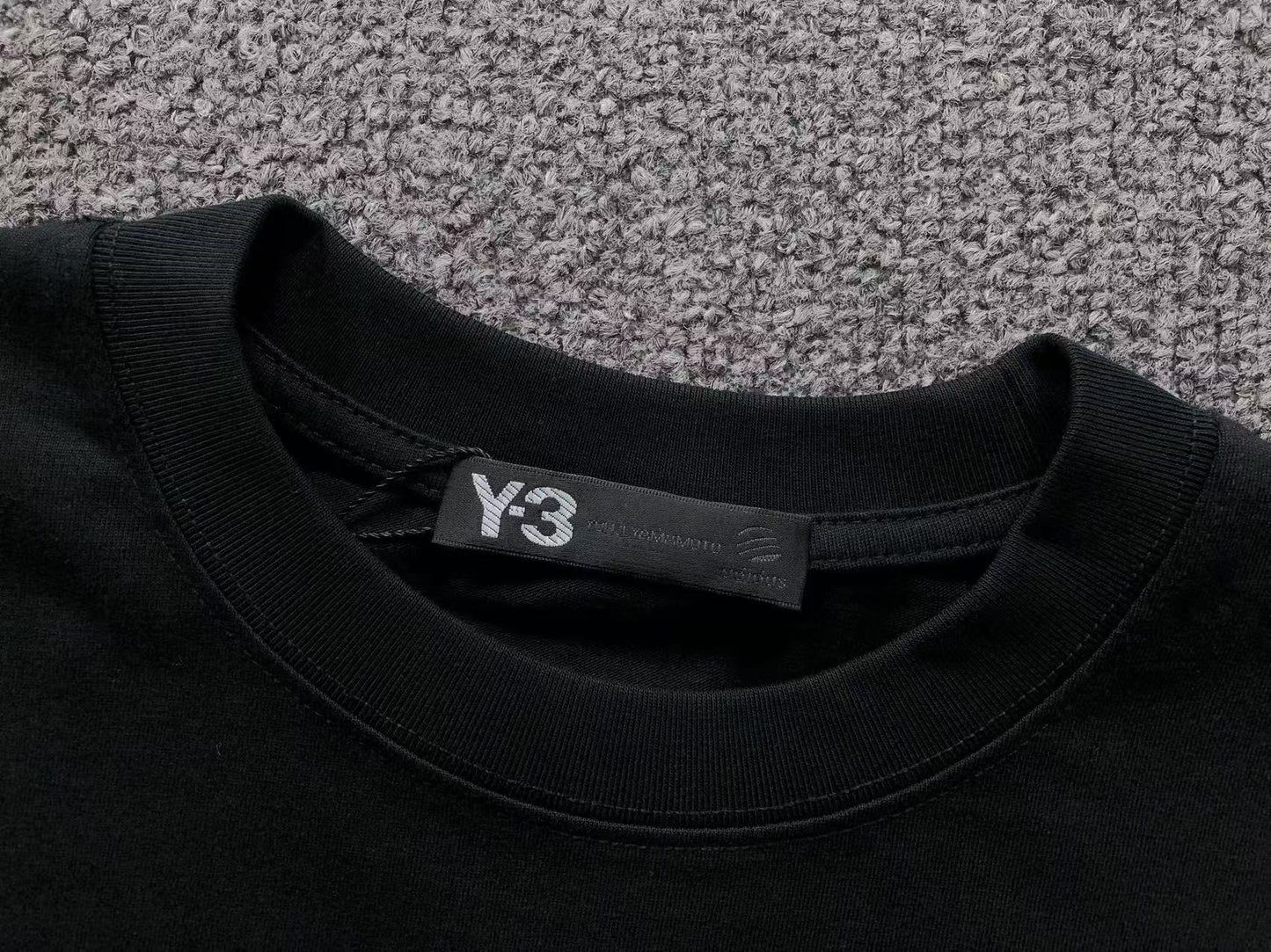 Camiseta Adidas Y-3 Yohji Signature Long Sleeve